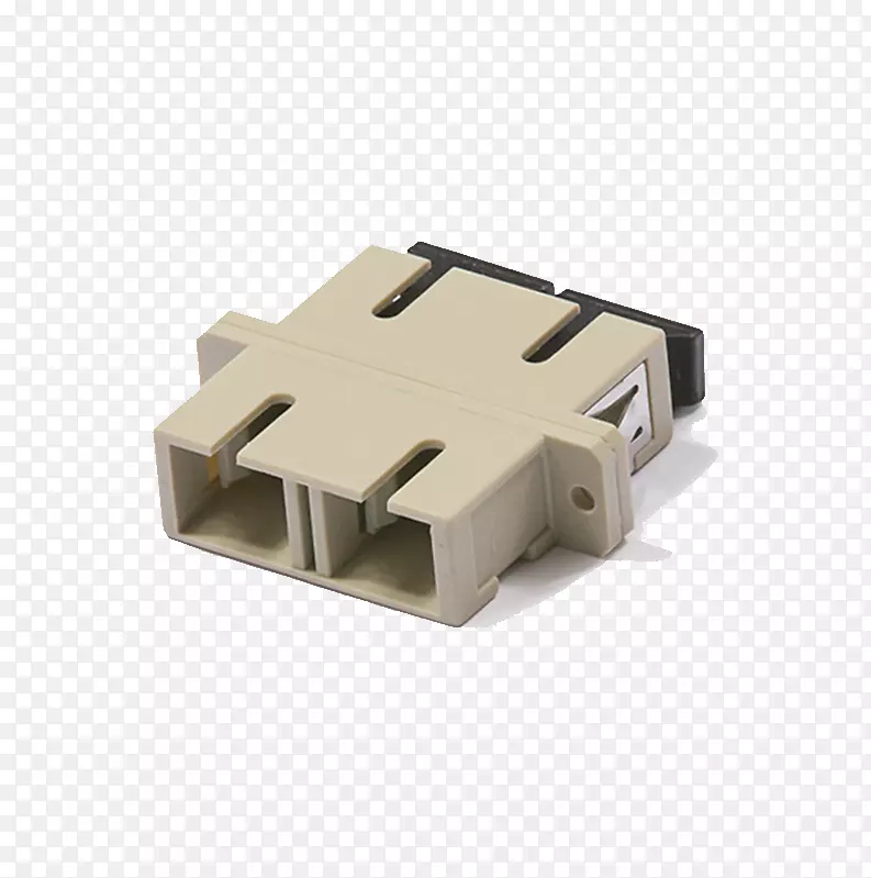 电连接器光纤连接器面板适配器.双工
