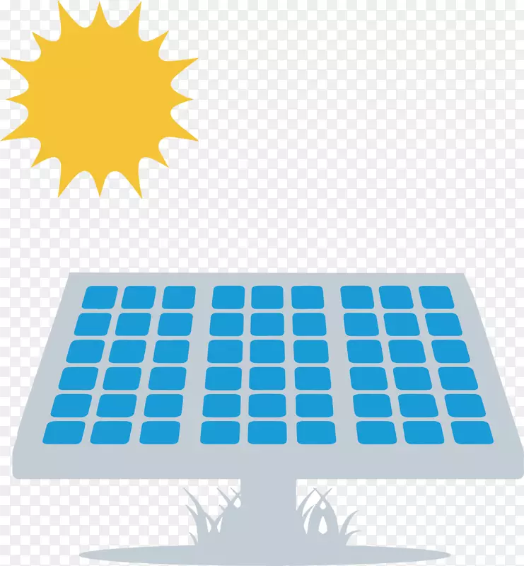 商业建筑太阳能电池板能源光栅-商业