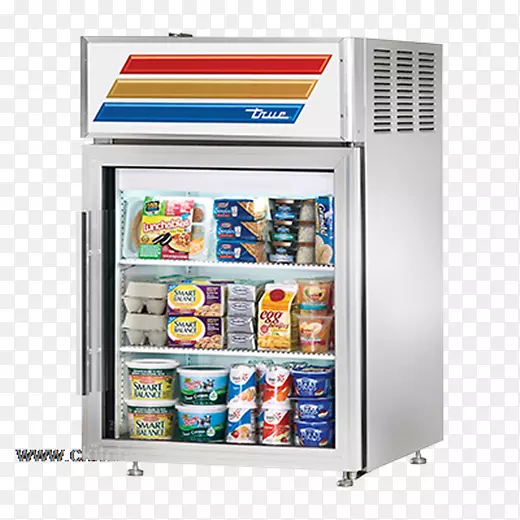 冰箱滑动玻璃门冰箱台面制冷冰箱