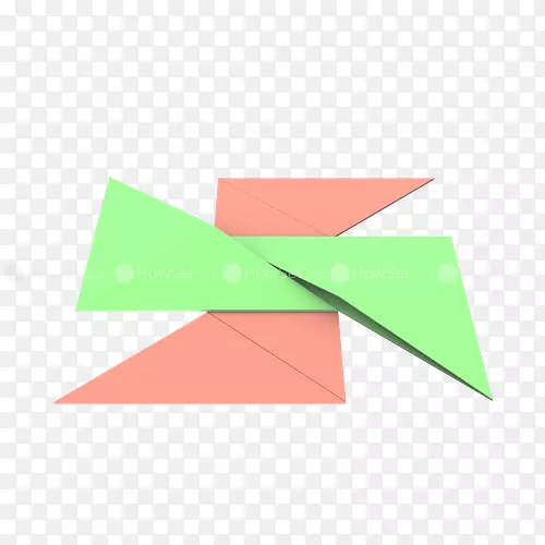 线三角形-纸星