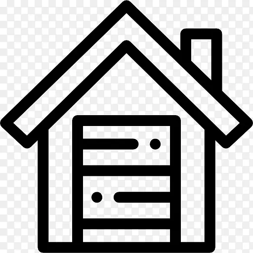 电脑图标住宅象征房屋