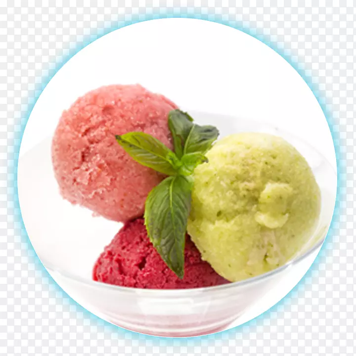 冷冻酸奶，开心果冰淇淋，水果沙拉，冰糕-冰淇淋
