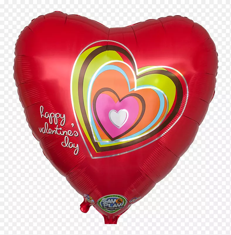 情人节心气球爱情礼物-情人节