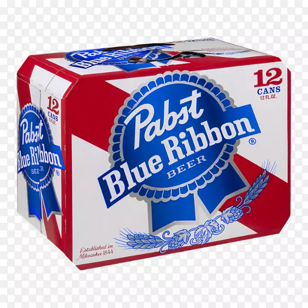 帕布斯特蓝丝带帕布斯特酿造公司啤酒电晕蒸馏饮料-啤酒