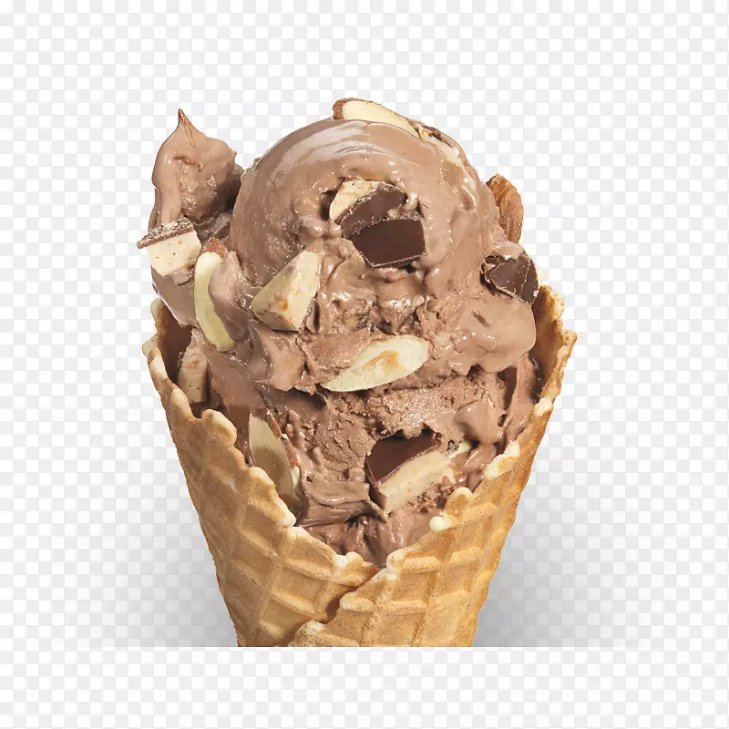巧克力冰淇淋圆锥形冰淇淋口味冰淇淋