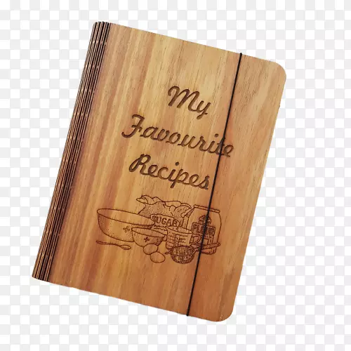 书封面菜谱木材单板-书