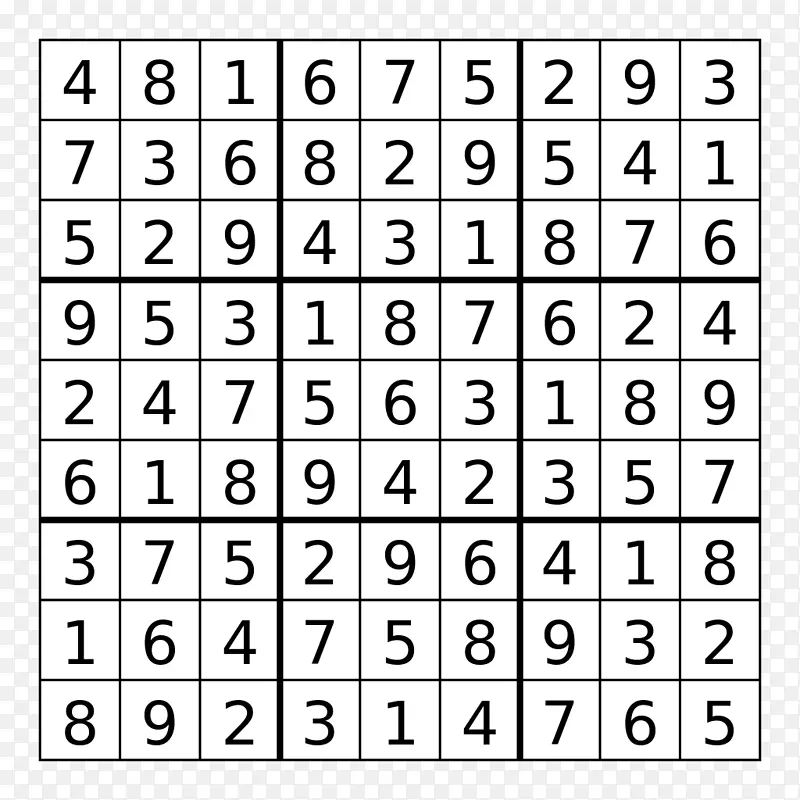 电脑图标字体-sudoku