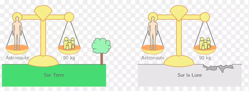 万有引力物理体地球的重量牛顿定律