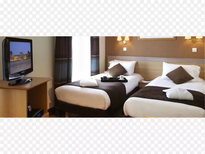 床架酒店室内设计服务床垫套房-酒店