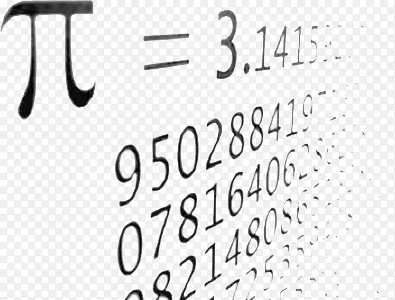 PI日数学数字3月14日-π