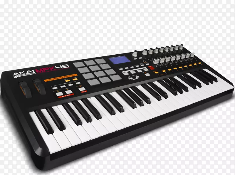 MIDI键盘MIDI控制器Akai mpc音乐键盘键