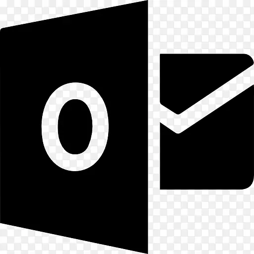 Microsoft Outlook计算机图标电子邮件-电子邮件