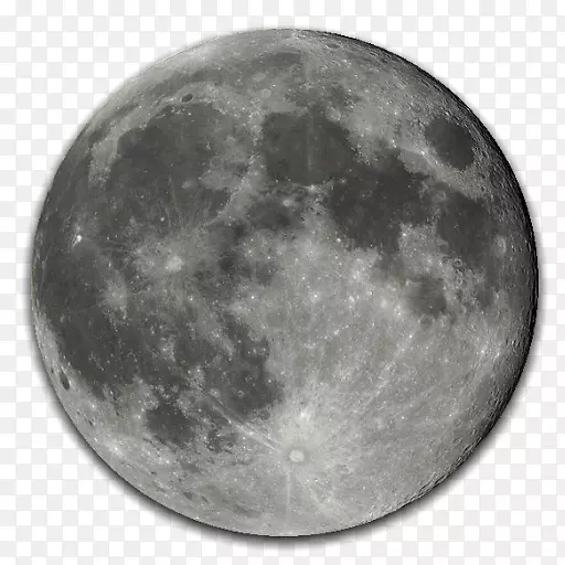 月圆剪贴画-月亮