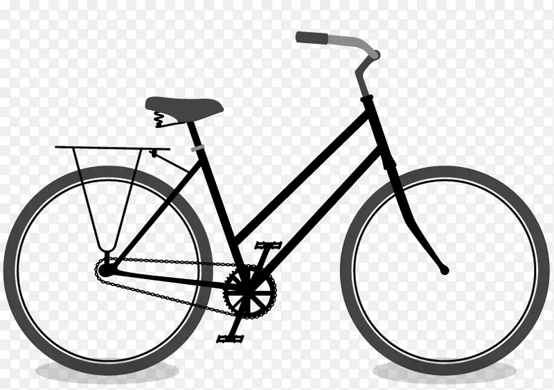混合动力自行车固定齿轮自行车专用自行车部件自行车