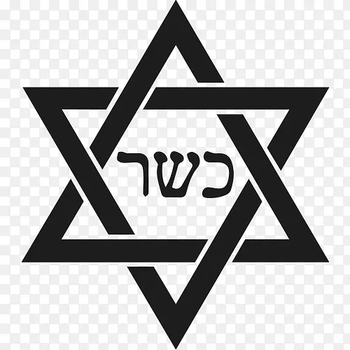 大卫六角犹太教之星-犹太教