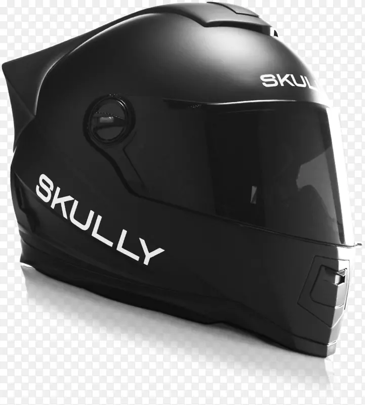 Skully摩托车头盔特斯拉3型增强现实摩托车头盔
