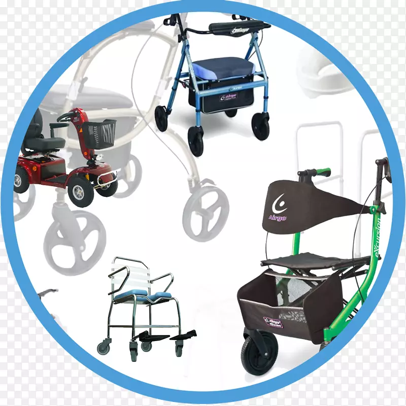 Walker Rollaattori轮椅残疾-轮椅