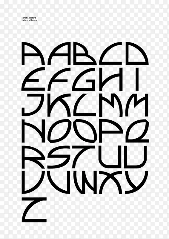 动态排版字母表字母页.提波格拉菲亚