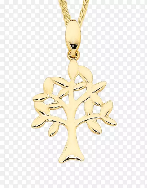 金项链珠宝首饰-树黄