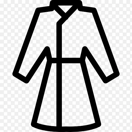 睡袍法兰绒电脑图标剪贴画连衣裙衬衫