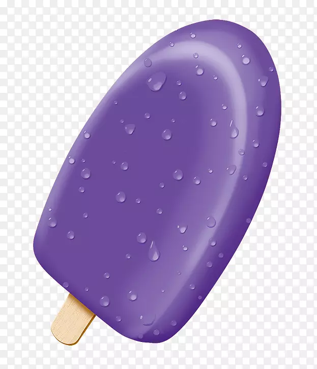 雪糕冰淇淋阿摩拉蓝紫冰淇淋