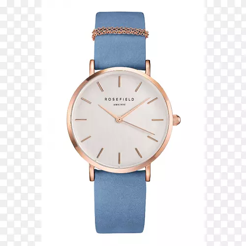 罗斯菲尔德西村手表蓝色珠宝表带-手表