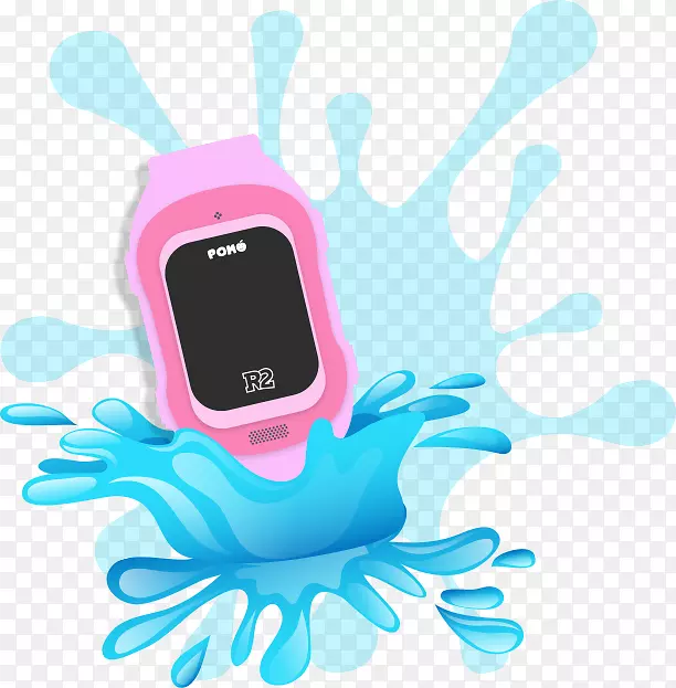 智能手表手机新的滴答式2.0触摸屏孩子智能手表GPS手表-手表