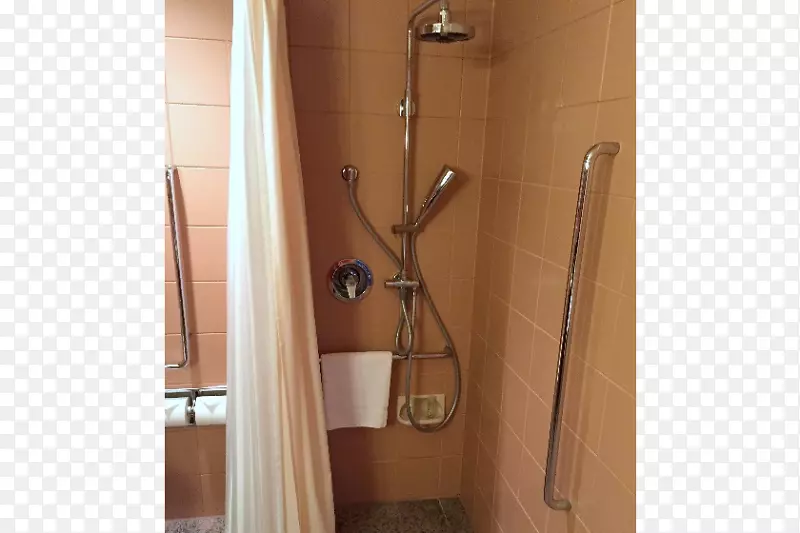 浴室、毛巾、水管装置、浴缸-淋浴