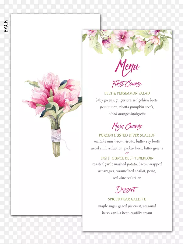 花卉设计婚礼邀请函切花鲜花花束-鲜花