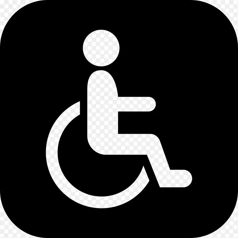 残疾标志无障碍-轮椅