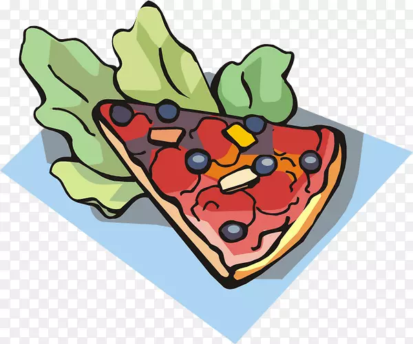 披萨松饼花生酱果冻三明治夹艺术披萨