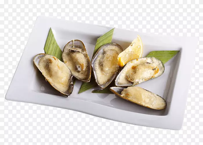 贻贝牡蛎比萨饼