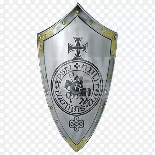 圣殿骑士盾牌十字军称十字军-骑士