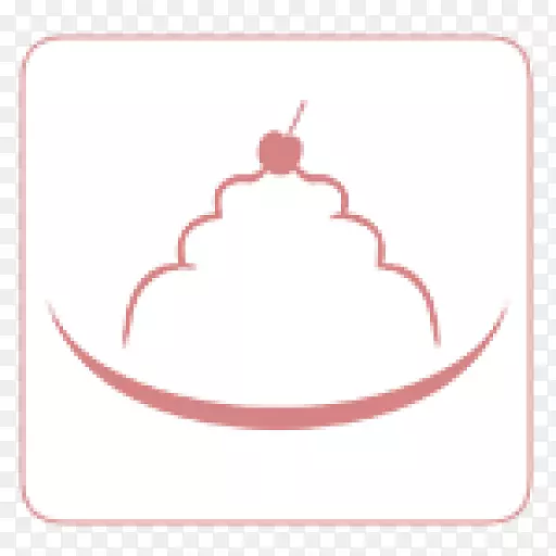 线点粉红m电脑图标剪贴画线
