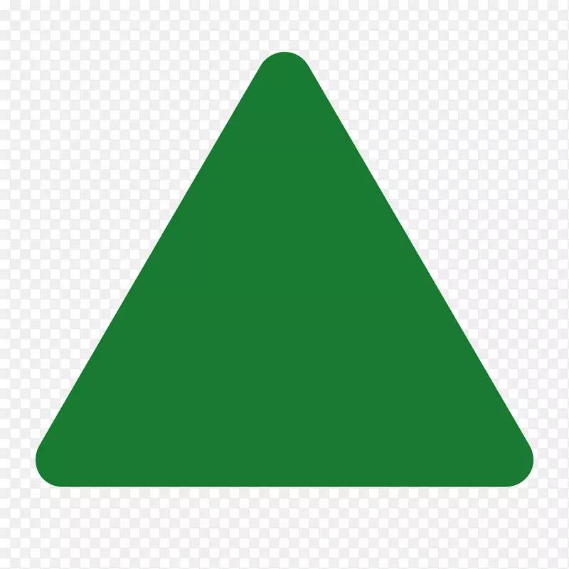 等边三角形绿色方形