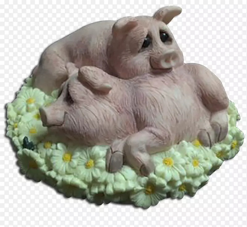 猪兽雕像收藏雕塑家-猪