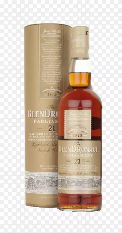 利口酒威士忌GlenDronach酿酒厂BenRiach酒厂玻璃瓶