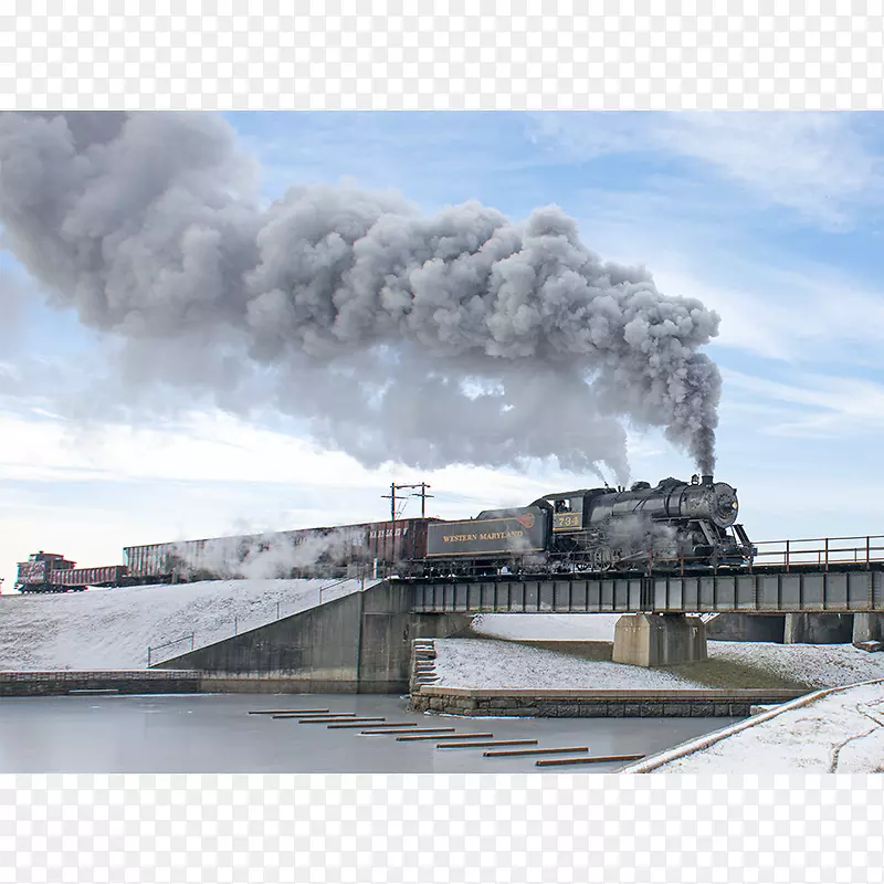 污染钢铁天空.吸烟.桥水彩