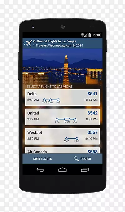 Android iPhone酒店Expedia-机票