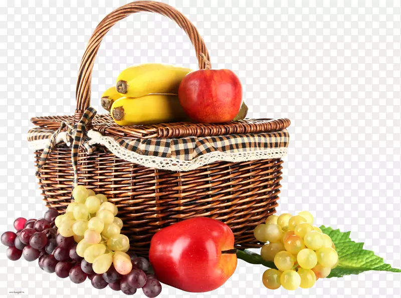 水果篮阻碍葡萄素食烹饪-葡萄