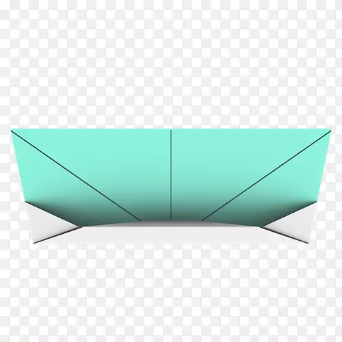 矩形折纸字母