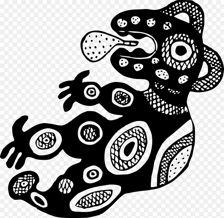 土著澳大利亚人土著澳大利亚艺术土著人民剪贴画