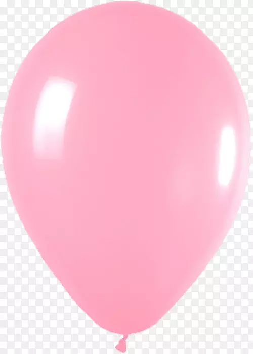 气球粉红色生日-气球