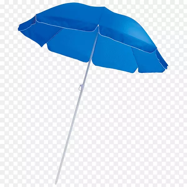 伞蓝色花园海滩