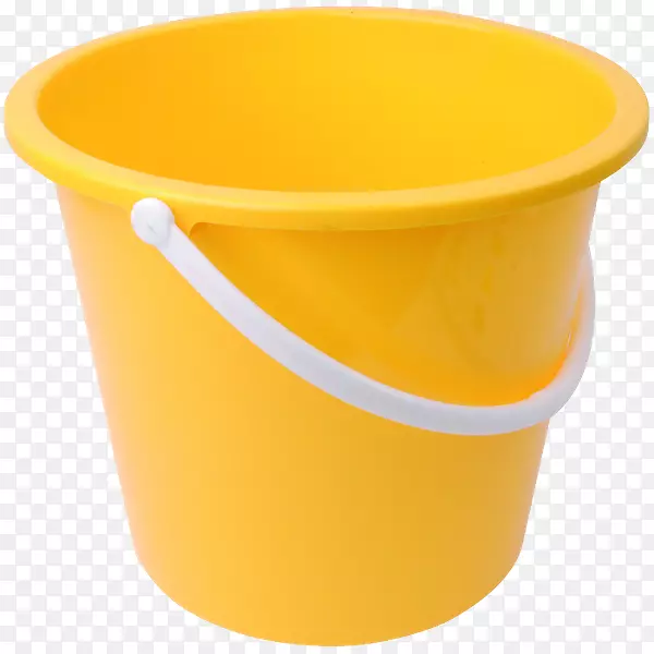 拖把桶，手推车，碗，黄色桶和铲子-桶