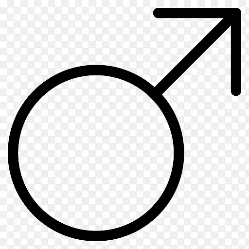 计算机图标性别符号男性符号