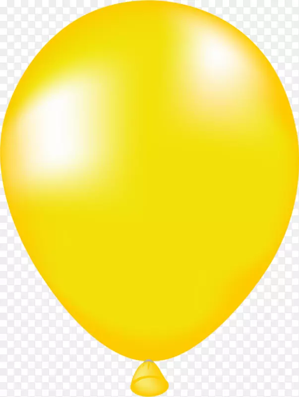 玩具气球黄色米拉气球彩色气球