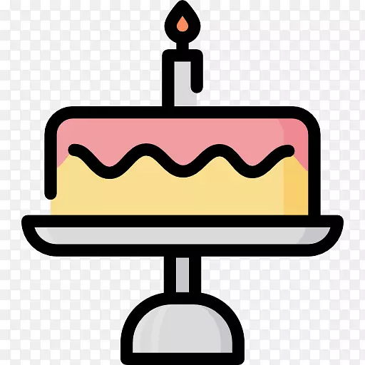 辛克马服务餐厅快餐店-生日蛋糕图标