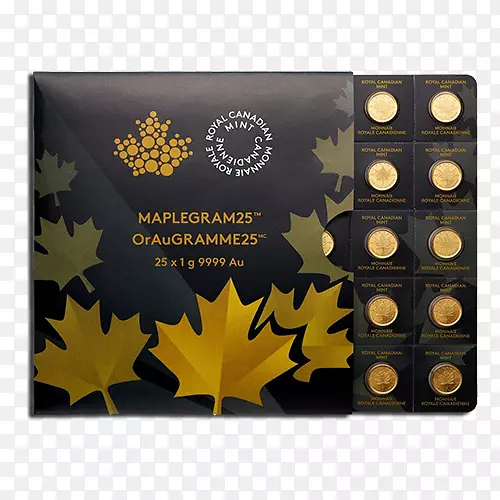 加拿大金枫叶皇家加拿大薄荷金币