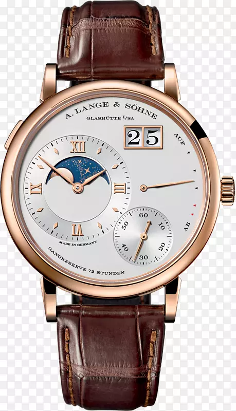 自动手表。Lange&S hne奢侈品-交货